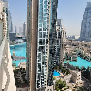 White Sage - Fountain View Stylish With Spacious Terrace شقة دبي